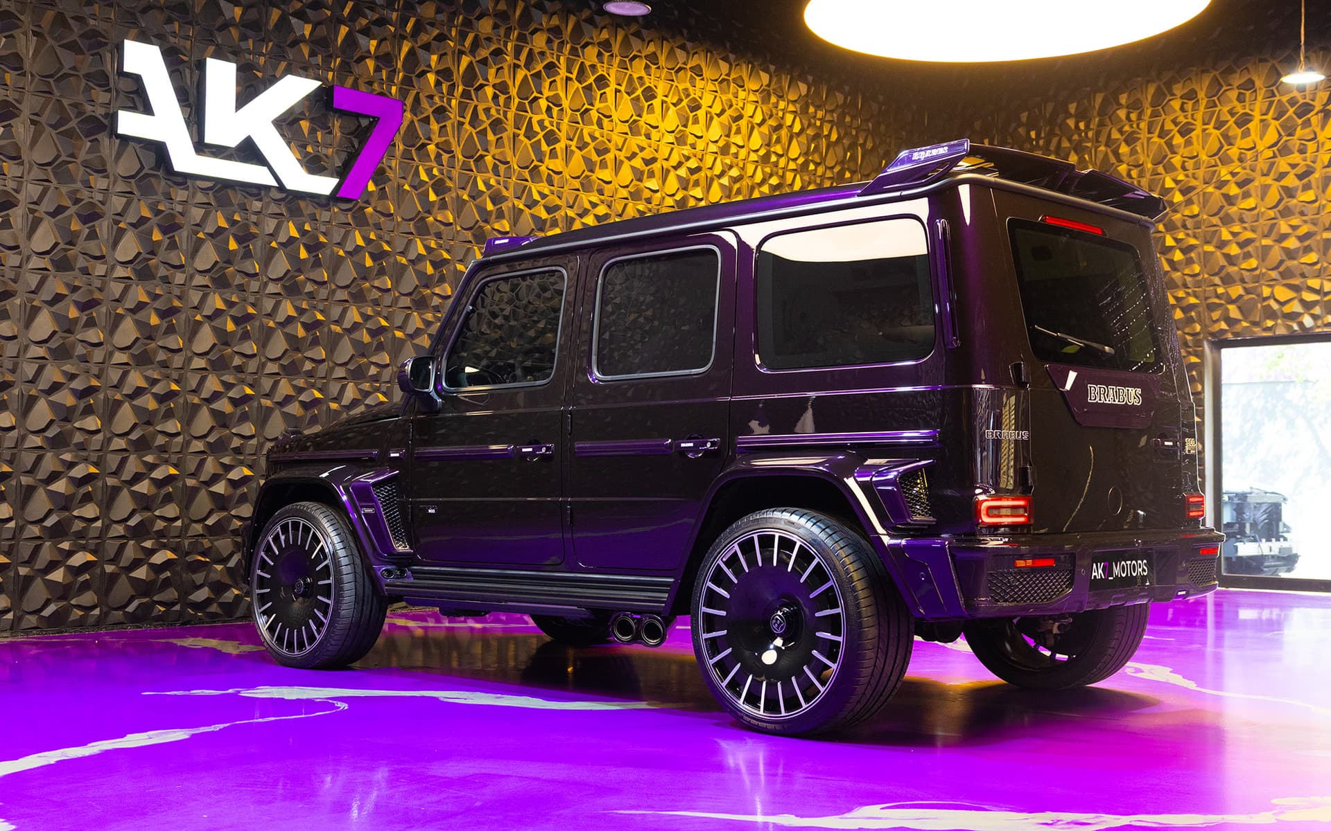 2022 Brabus Mercedes-AMG G 63 Rocket Edition 900 Purple & White 7