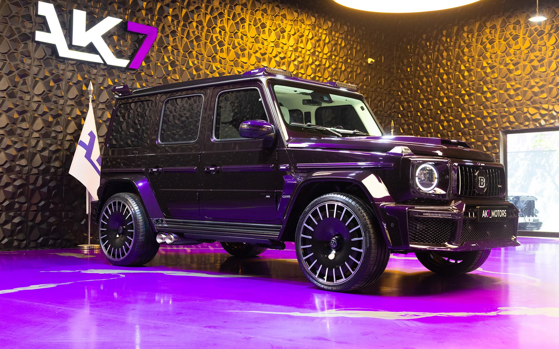 2022 Brabus Mercedes-AMG G 63 Rocket Edition 900 Purple & White