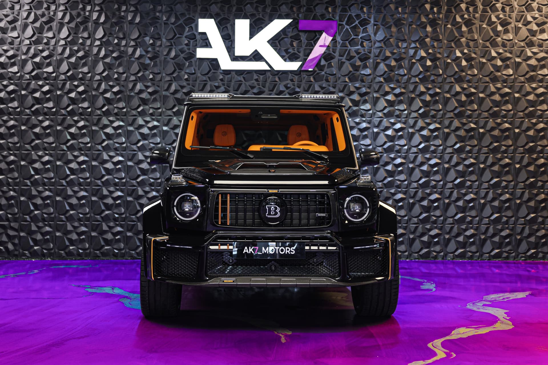 2026 Brabus Mercedes-AMG G 63 Black & orange 2