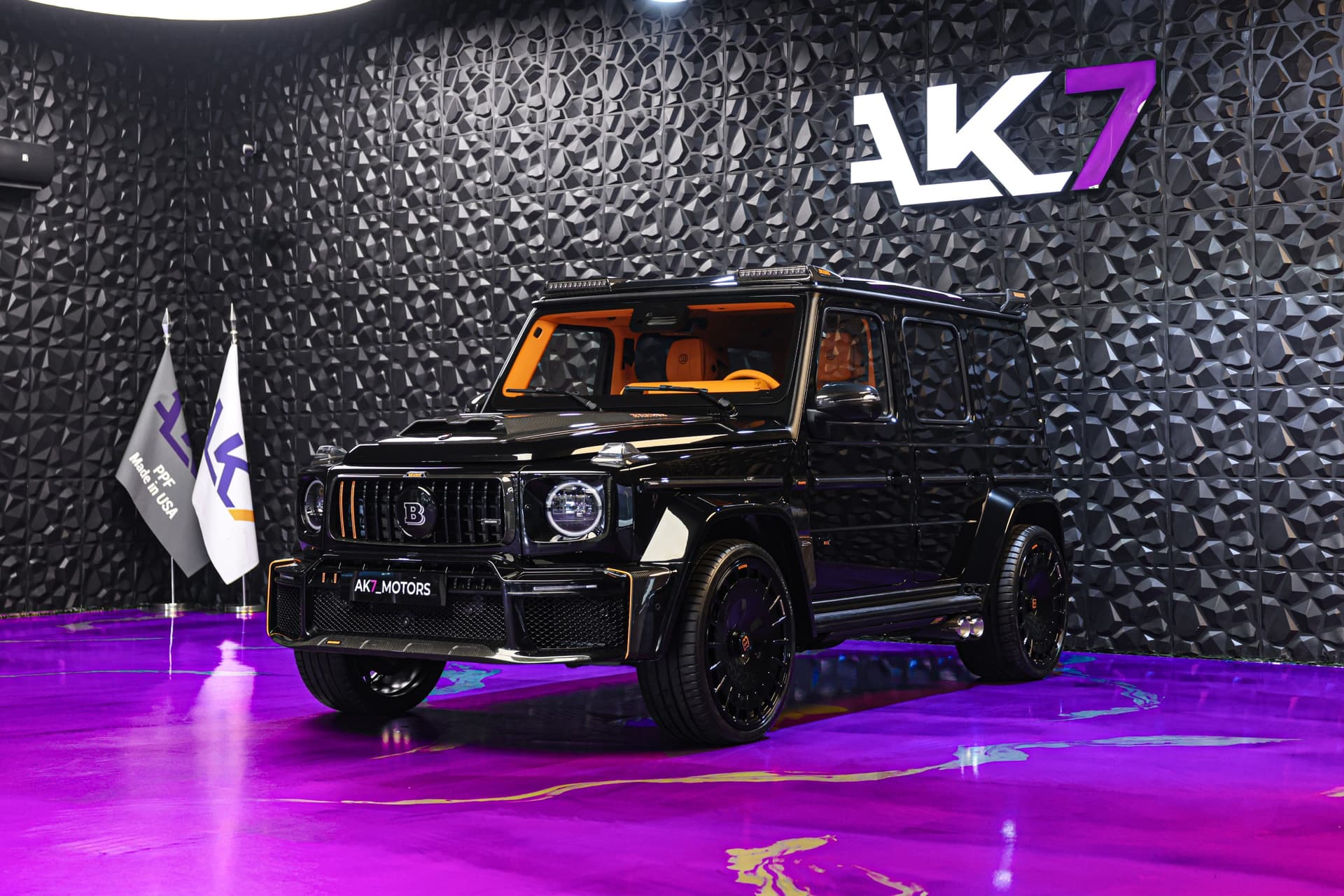 2026 Brabus Mercedes-AMG G 63 Black & orange 3