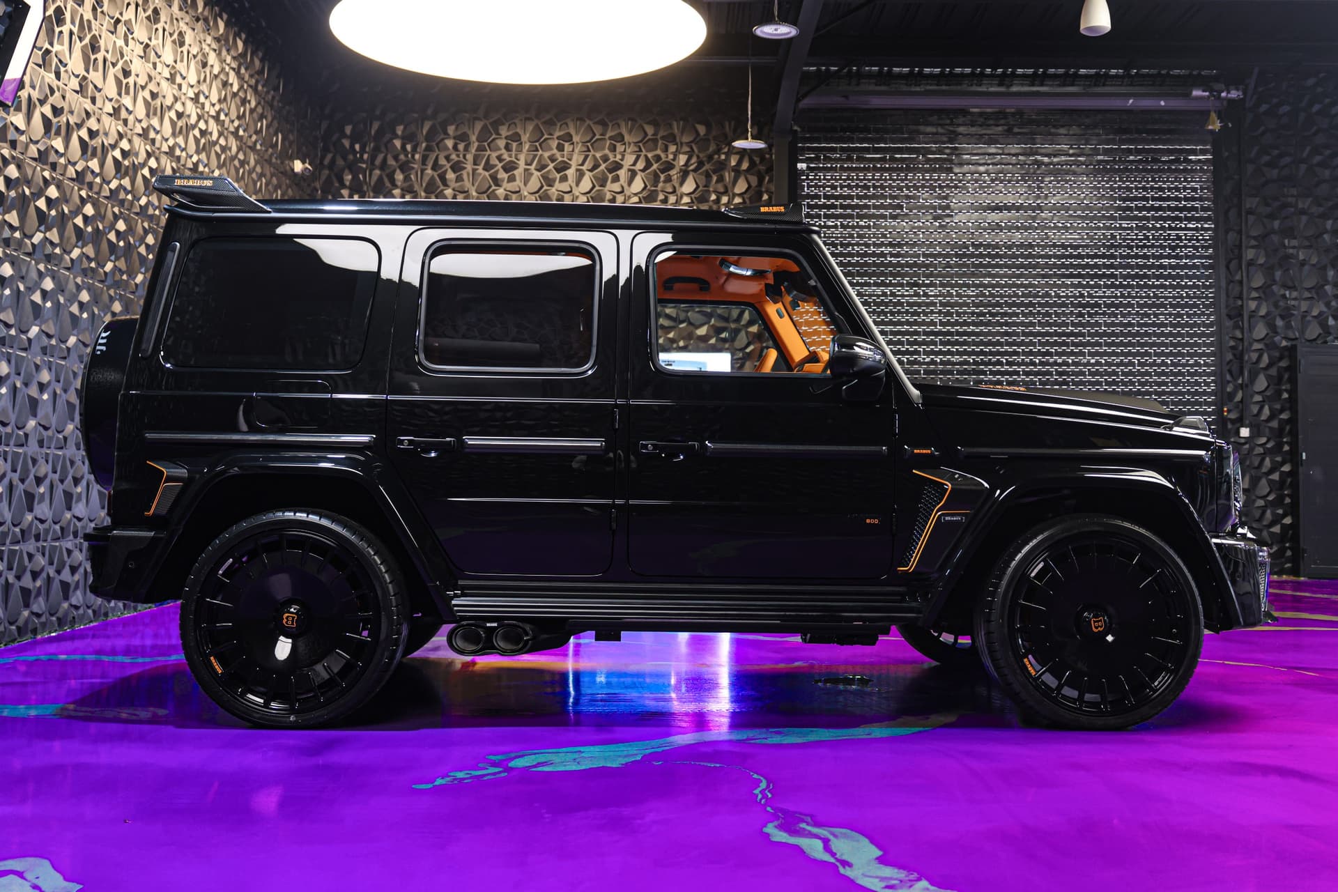2026 Brabus Mercedes-AMG G 63 Black & orange 4