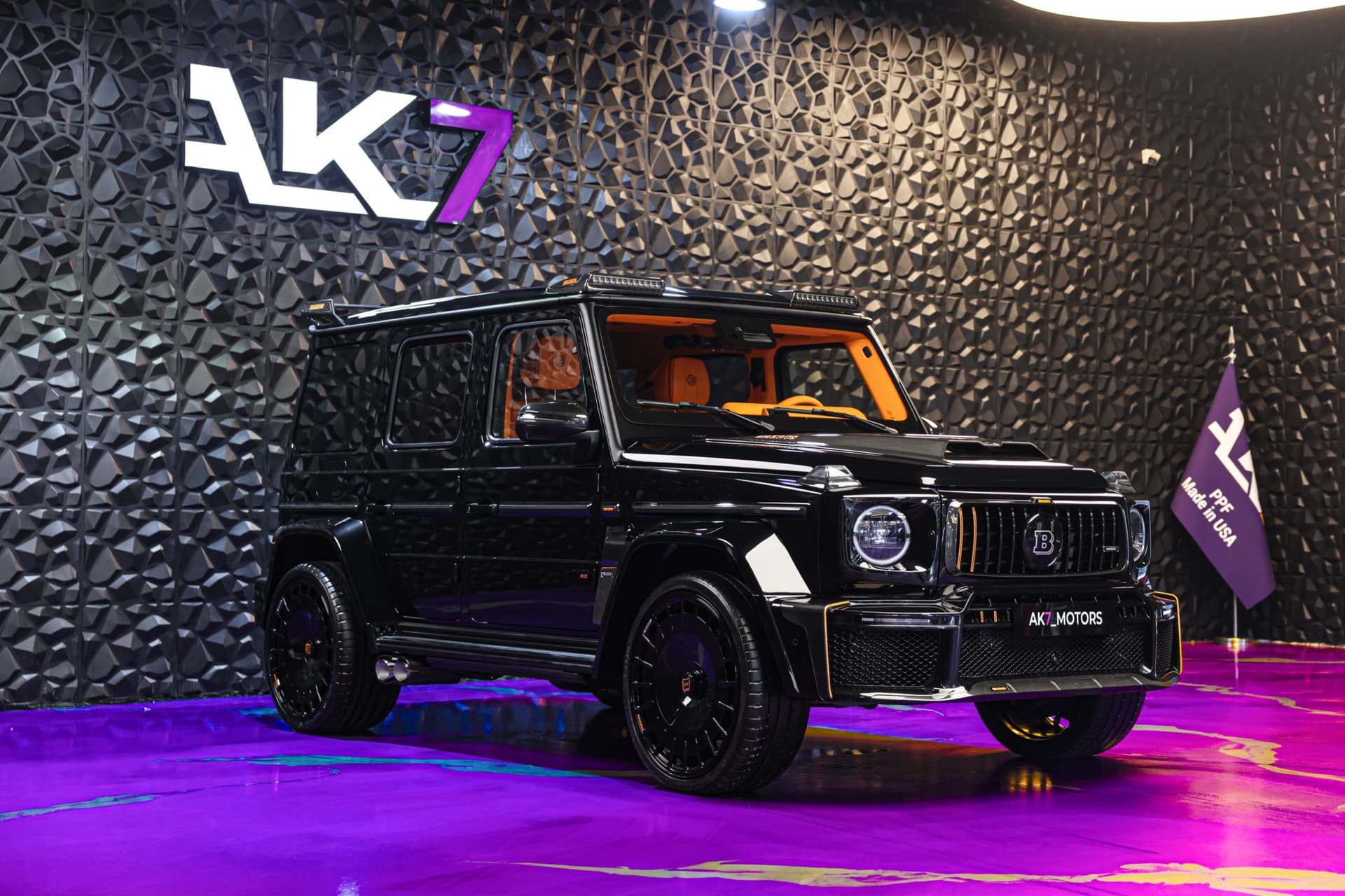 2026 Brabus Mercedes-AMG G 63 Black & orange