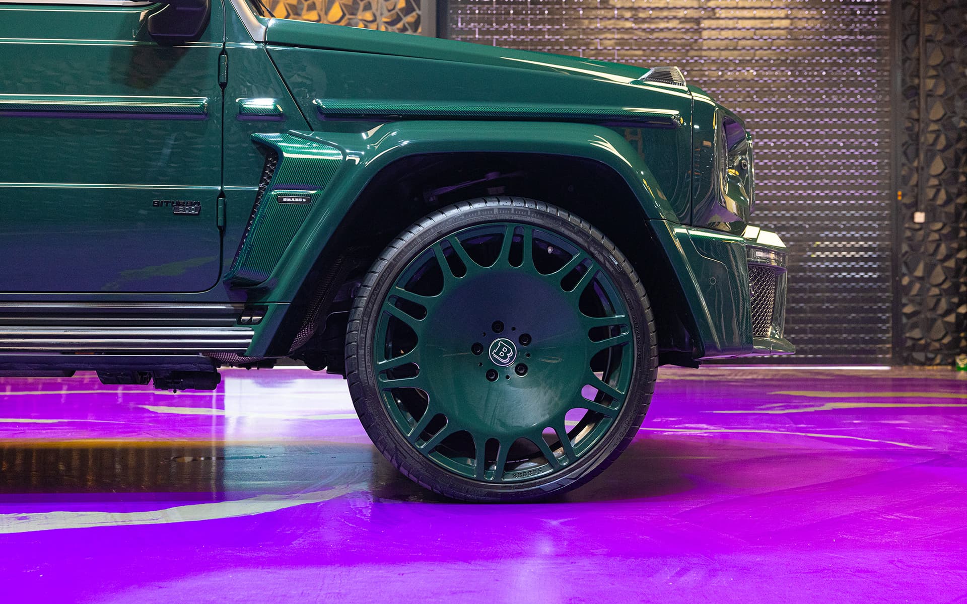 2026 Brabus Mercedes-AMG G 63 Dark Green & Dark / Green 6