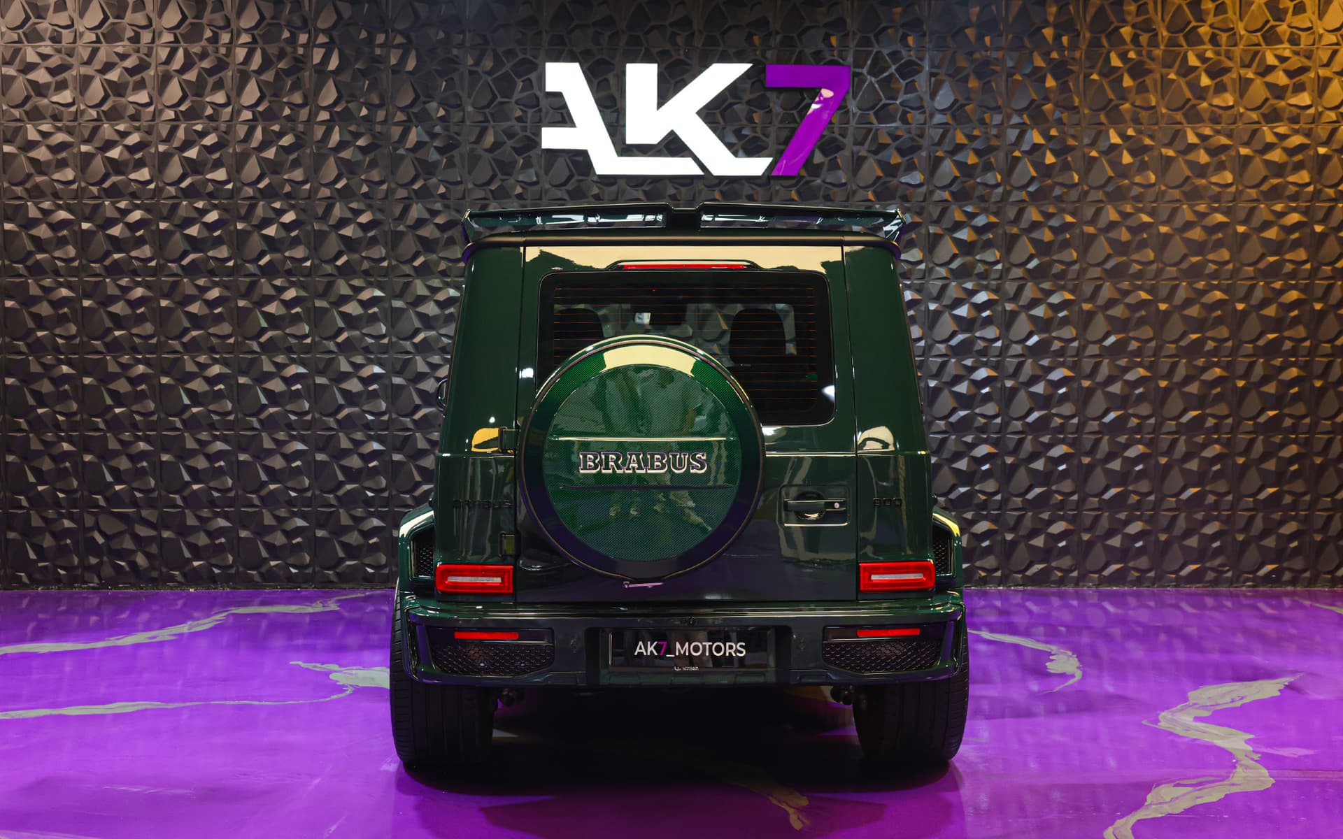 2026 Brabus Mercedes-AMG G 63 Dark Green & Dark / Green 8