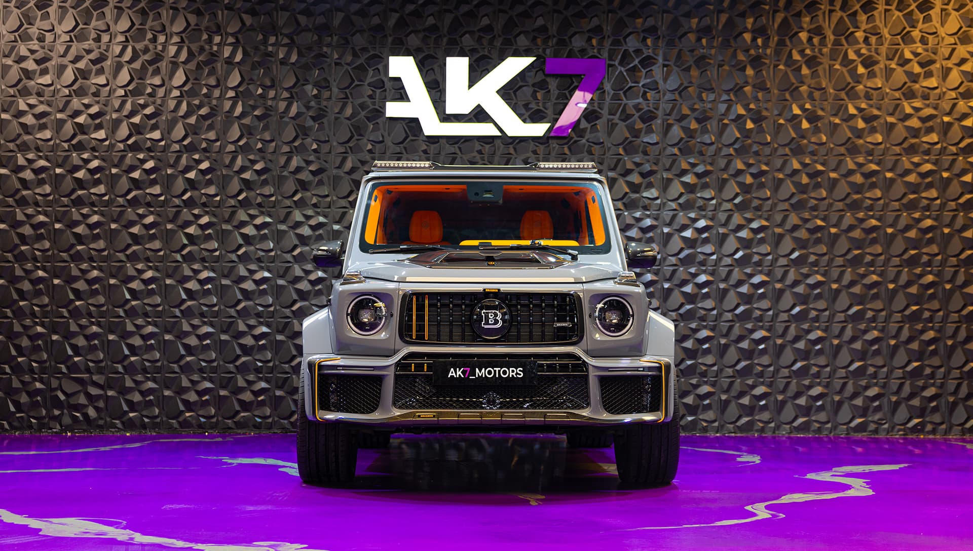 2023 Brabus Mercedes-AMG G 63 800 Grey & Orange 2