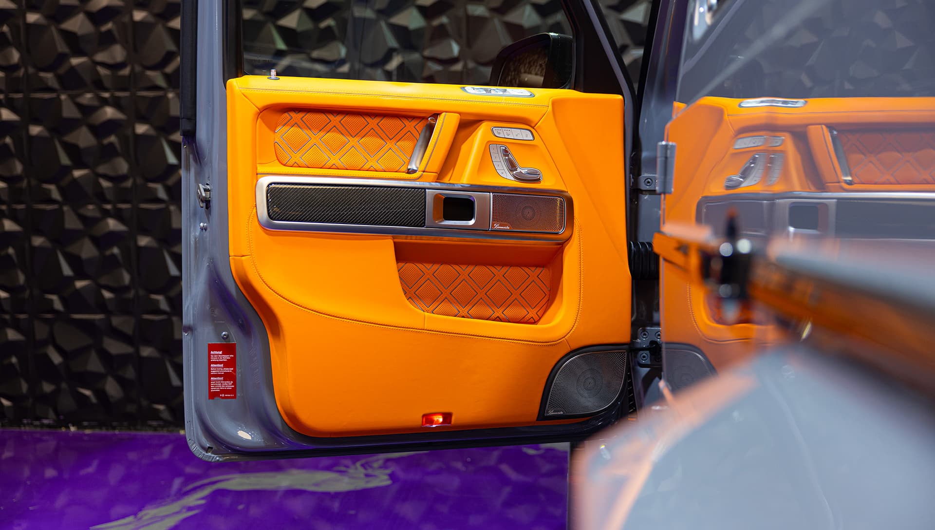 2023 Brabus Mercedes-AMG G 63 800 Grey & Orange 14