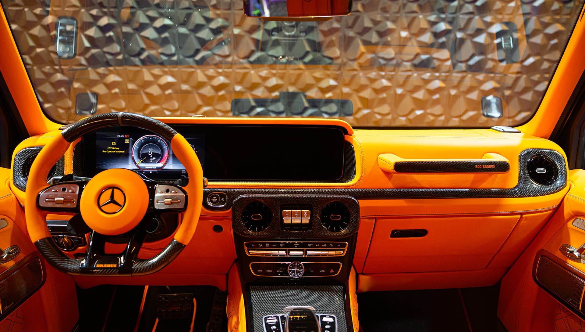 2023 Brabus Mercedes-AMG G 63 800 Grey & Orange 20