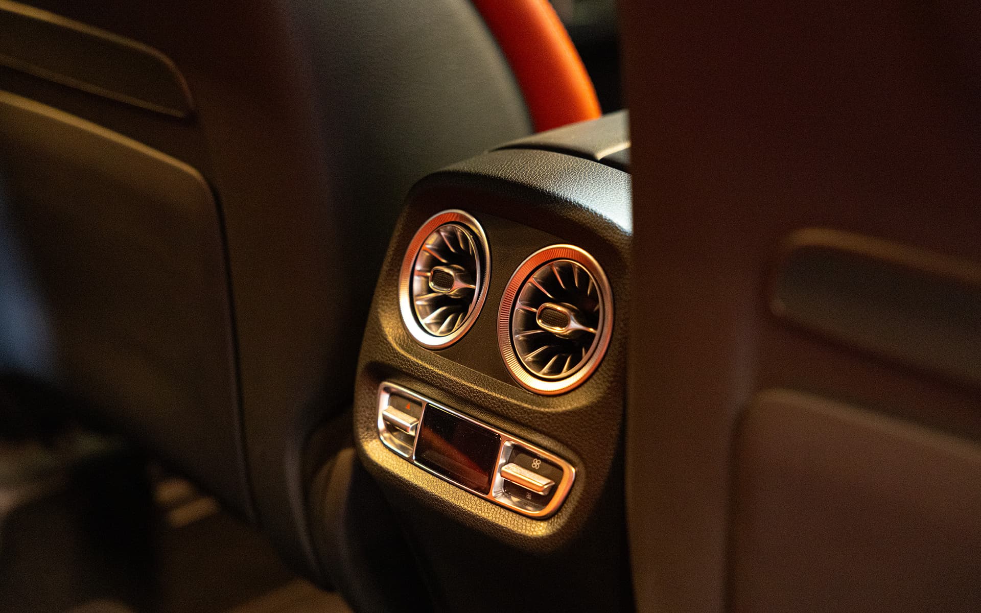 2024 Mercedes-AMG G 63 Grey with Red Interior 16