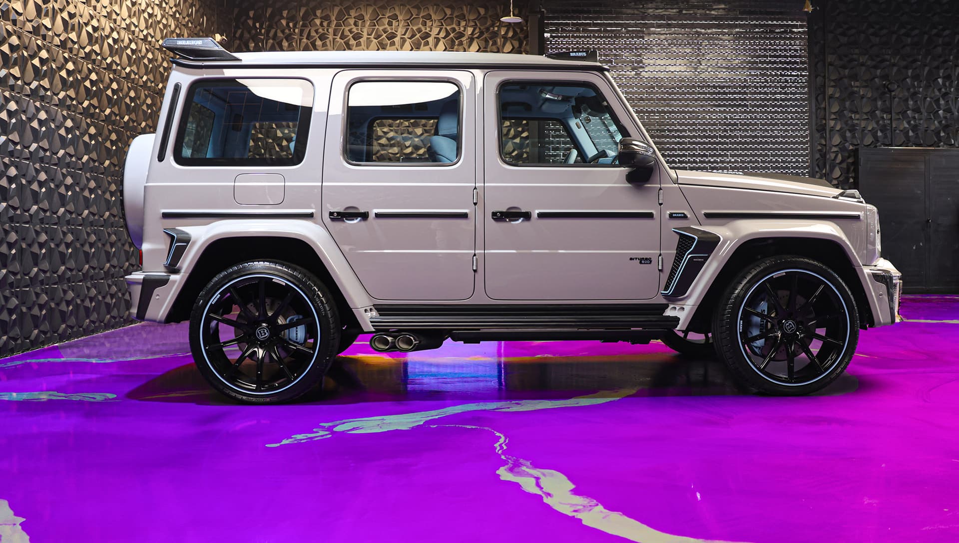 2026 Brabus Mercedes-AMG G 63 Grey & Baby Blue 4