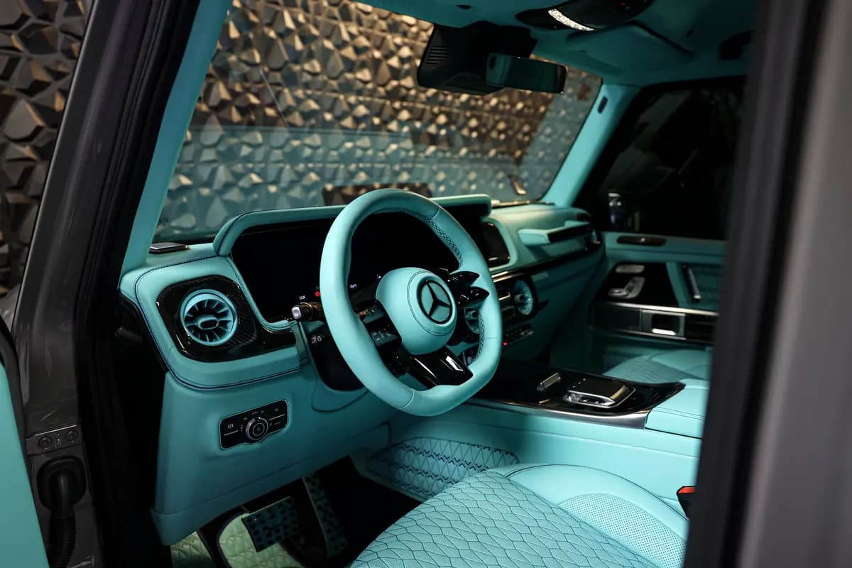 2026 Brabus Mercedes-AMG G 63 Grey & tiffany 9