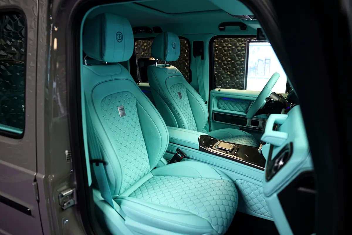 2026 Brabus Mercedes-AMG G 63 Grey & tiffany 10