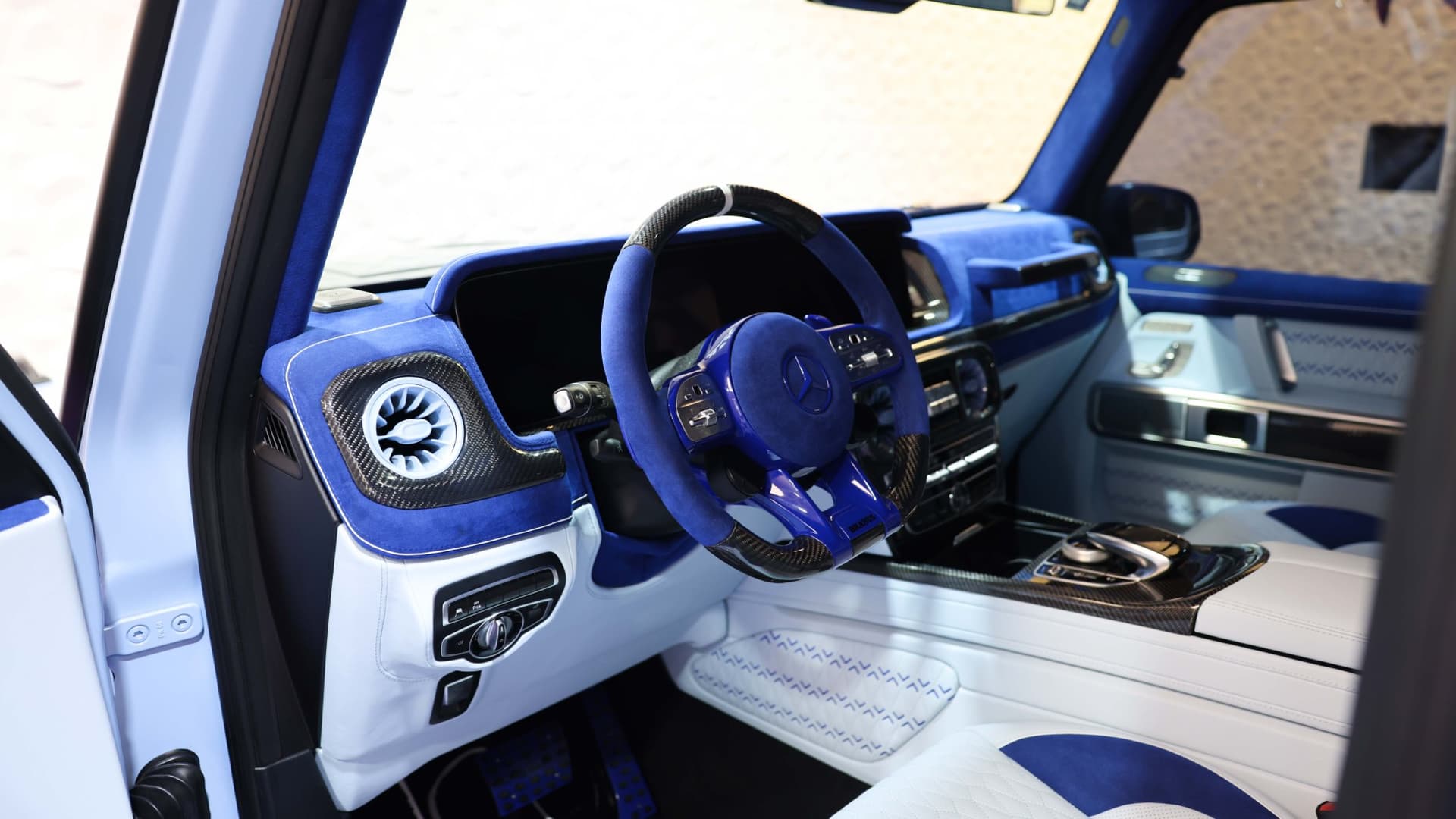 2021 Brabus 900 Rocket Edition Baby Blue 11