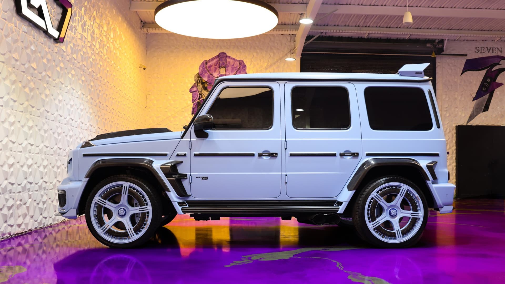 2021 Brabus 900 Rocket Edition Baby Blue 8