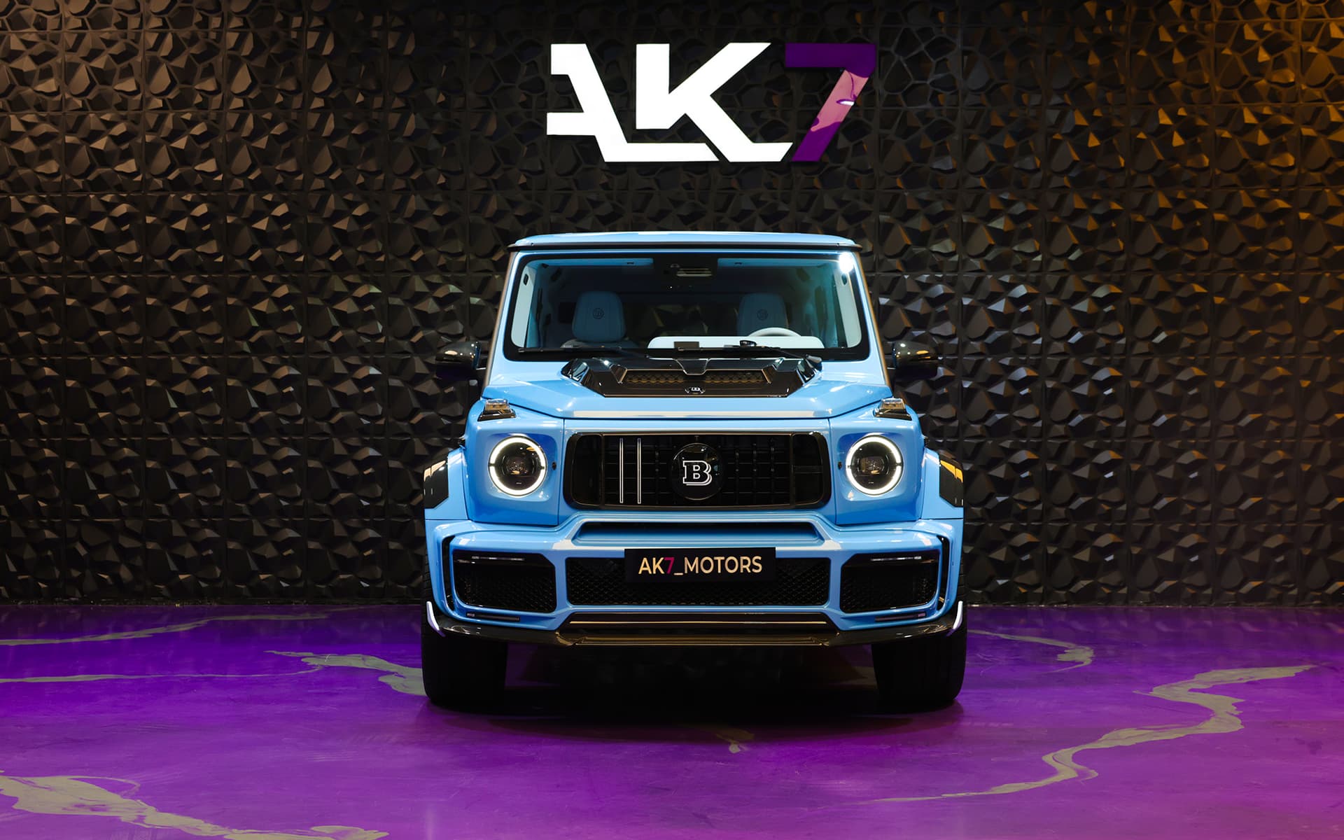 2022 Brabus 900 Rocket Edition Baby Blue 2