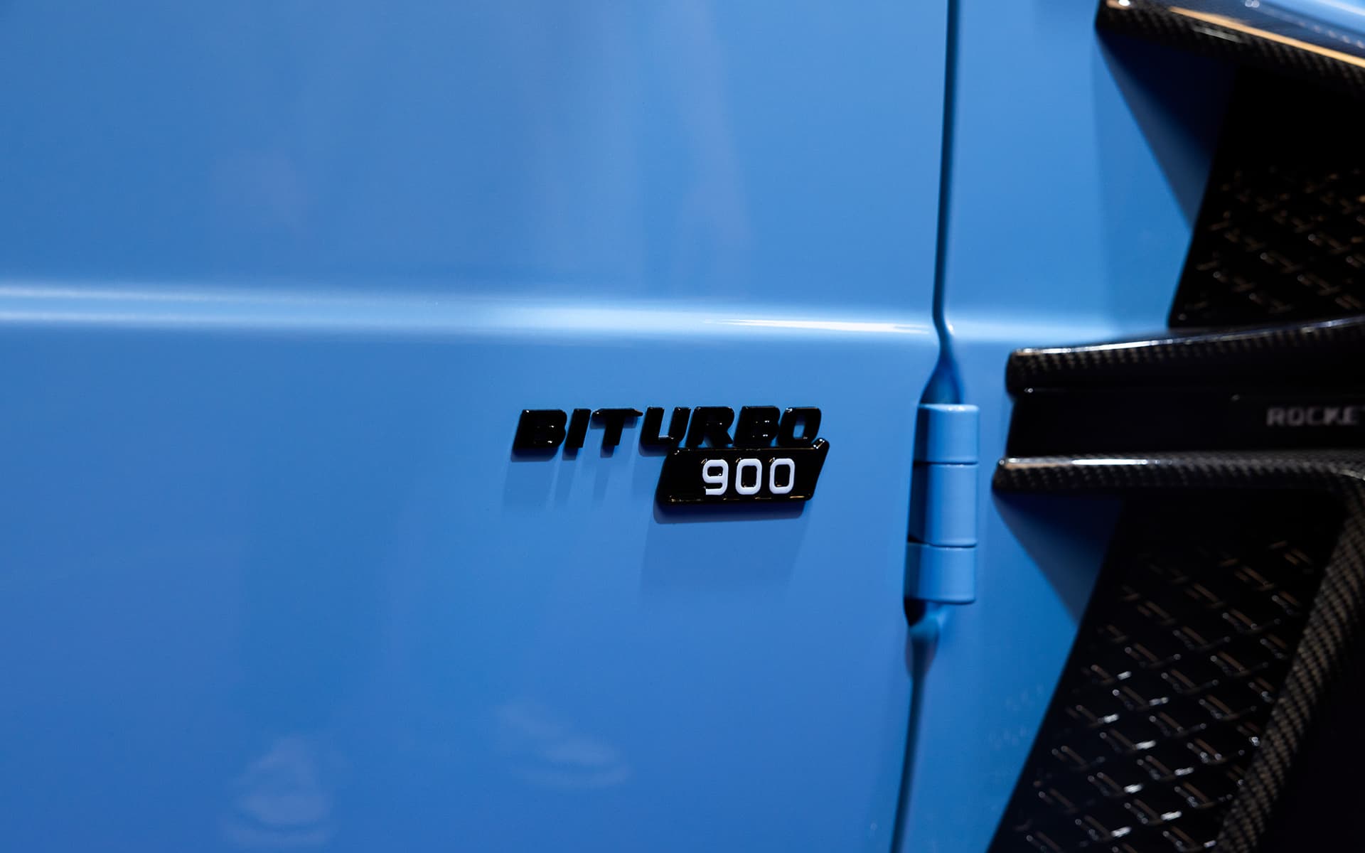2022 Brabus 900 Rocket Edition Baby Blue 12