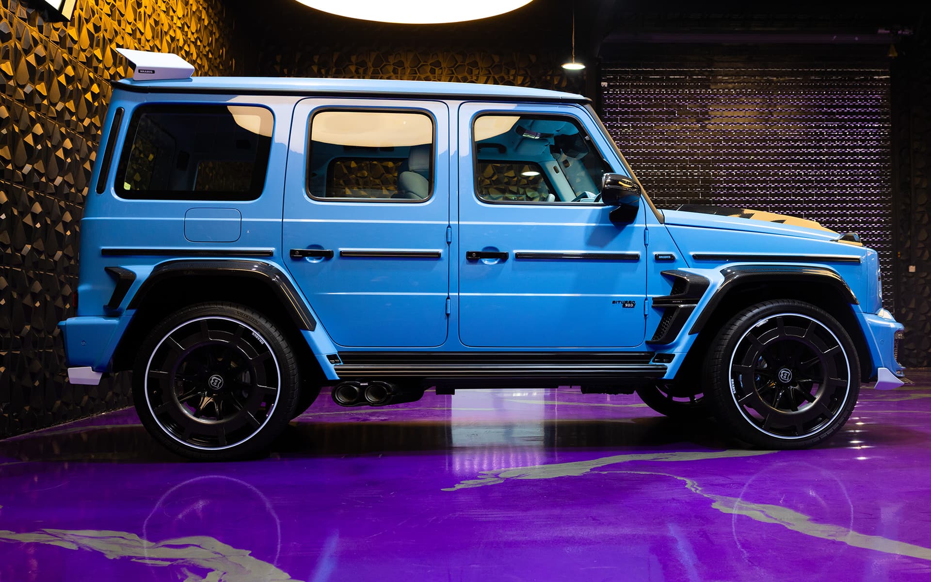 2022 Brabus 900 Rocket Edition Baby Blue 4