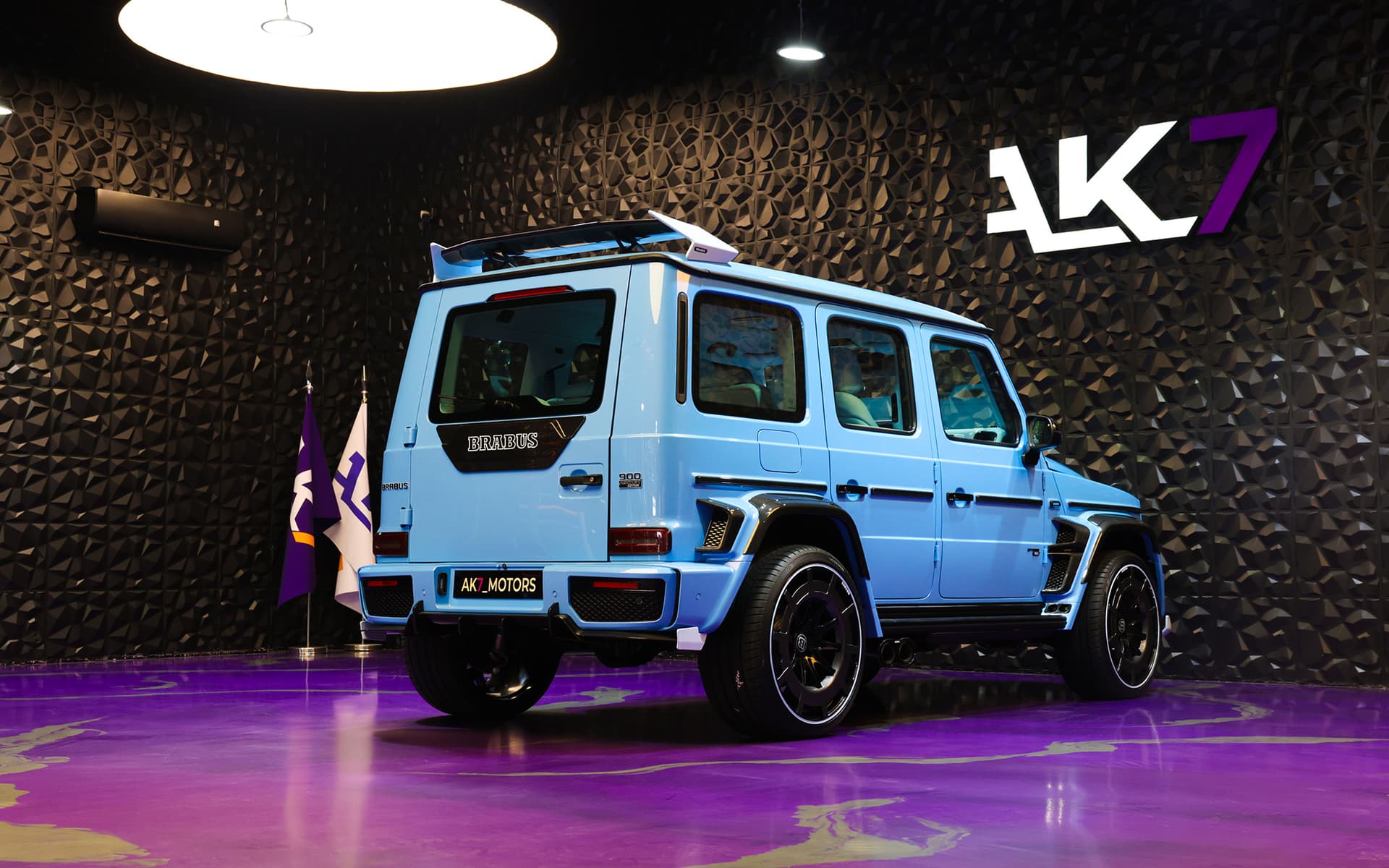 2022 Brabus 900 Rocket Edition Baby Blue 7