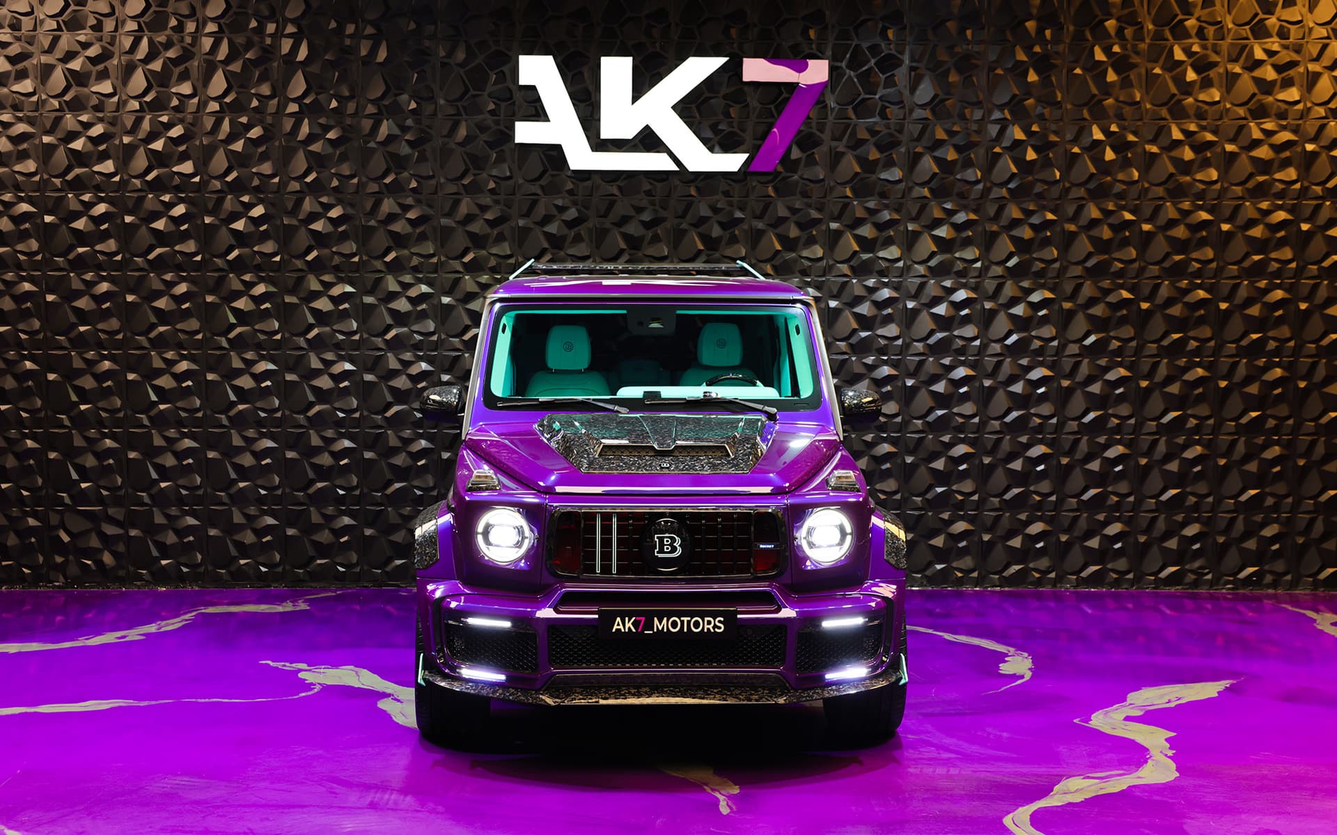 2021 Brabus 900 Rocket Edition Purple & Cyan 2