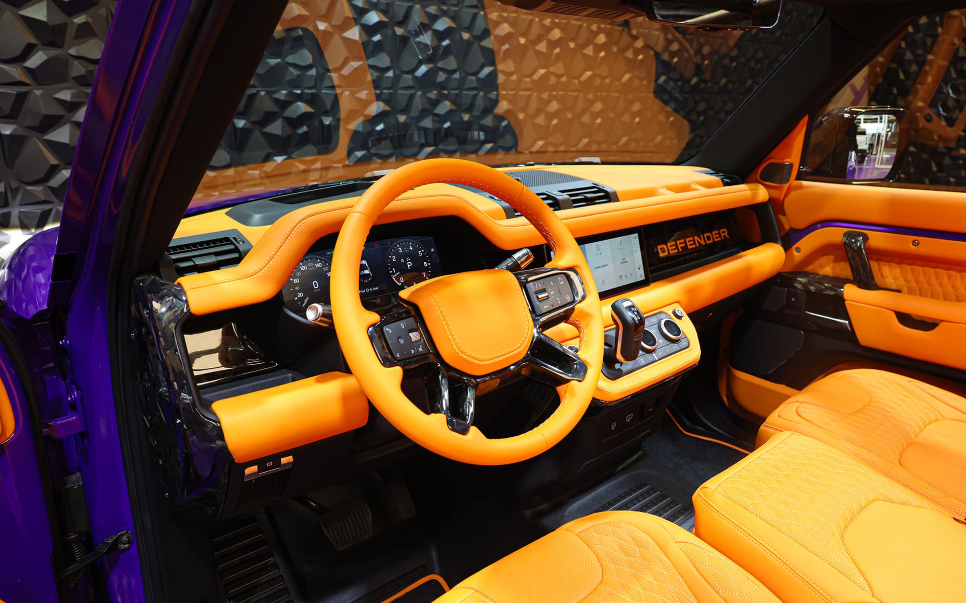2022 Land Rover Defender 110 Convertible Purple 14