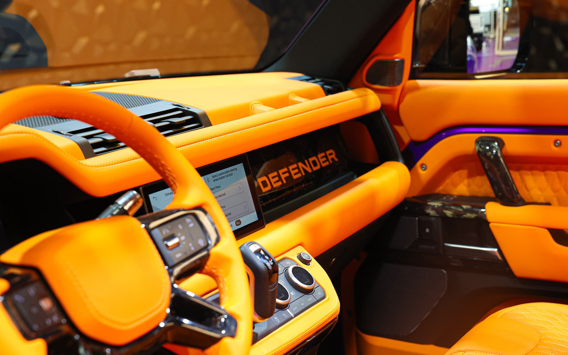 2022 Land Rover Defender 110 Convertible Purple 21