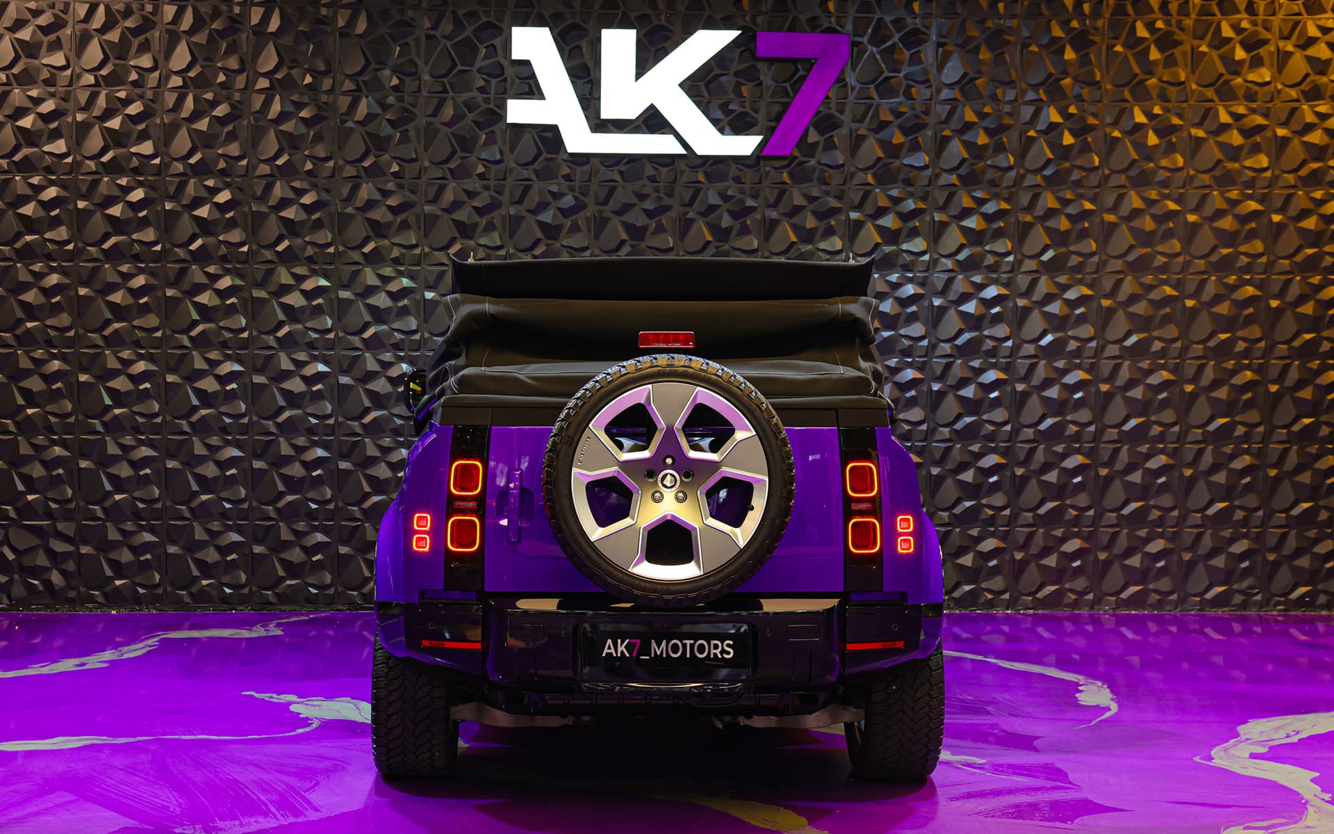 2022 Land Rover Defender 110 Convertible Purple 5