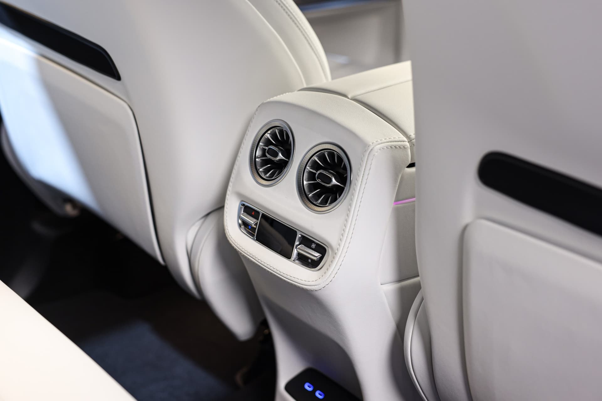 2025 Mercedes-Benz AMG G63 Grey with White Interior 14