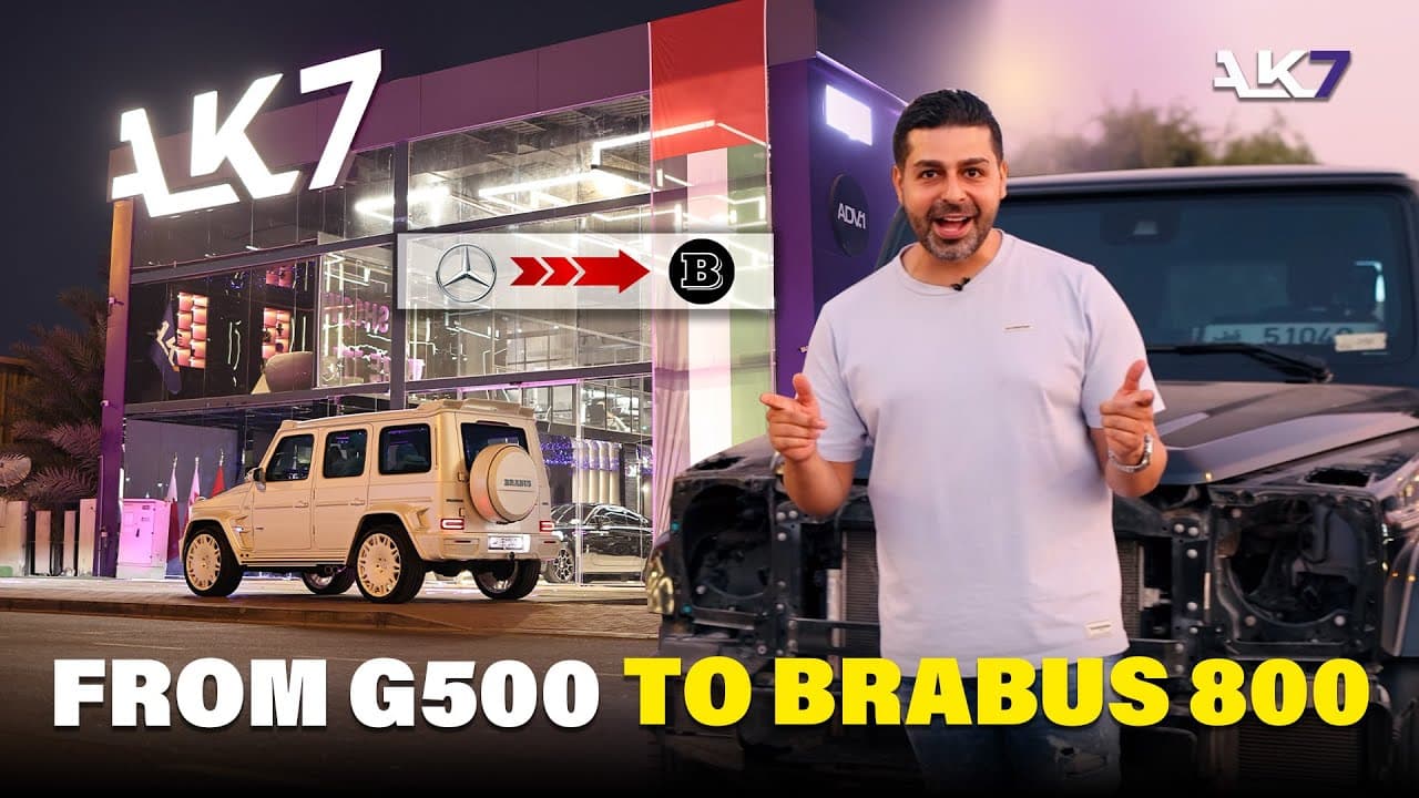 Transforming a Mercedes G500 into a Brabus G800 Beast! | Auto AK7 Cars Transformation